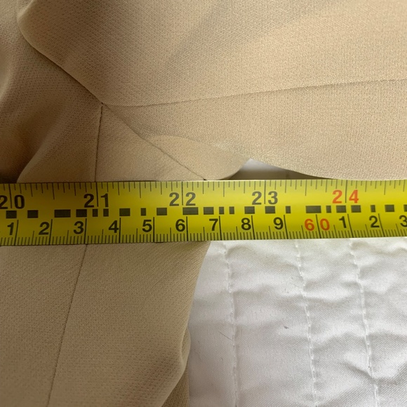 Miss Selfridge petites tan blazer jacket sz 8 (M) - Picture 8 of 9